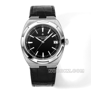 Vacheron Constantin 5a watch AOF factory black dial leather