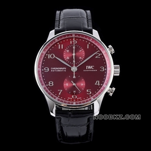 IWC 5a watch Portugal red IW371616