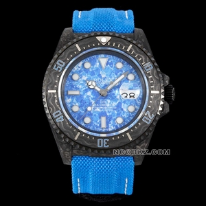 Rolex top replica watch Diw factory Sea-Dweller carbon fiber blue