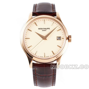 Patek Philippe high quality watch ZF factory classical rose gold Ivory 5227R-001