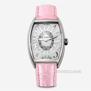 Franck Muller High quality watch TZ LADIES'COLLECTION Silver dial pink strap
