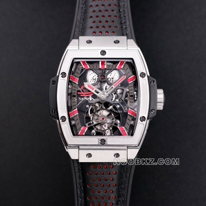Hublot high-quality watch JB MASTERPIECE 906 tourbillon hollow dial red timemark