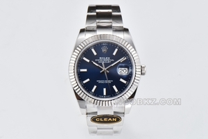 Rolex High quality Watch C Factory Log type 41mm blue triple chain m126334-0001
