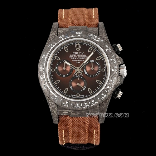 Rolex high quality watch Diw Factory Ditona super carbon fiber custom version gradient brown