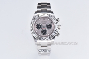 Rolex top replica watch C factory Daytona white gold cement m116509-0072