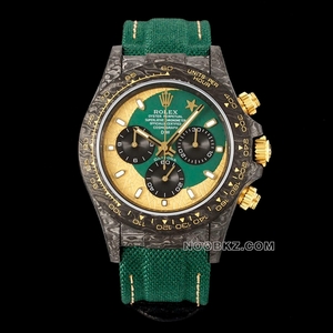 Rolex high quality watch Diw factory Ditona super carbon fiber custom version Crescent Oasis gold