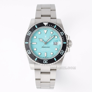 Rolex 5a watch Diw Factory Submariner type carbon fiber Tiffany blue