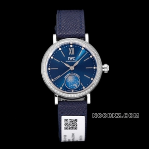 IWC high quality watch KTS factory Bertofino blue diamond IW659801