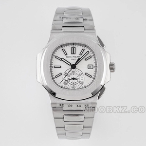 Patek Philippe 1:1 Super Clone watch 3K factory Nautilus silver timing 5980/1A-019