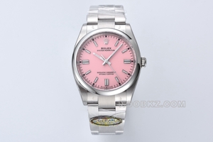 Rolex top replica Watch C Factory Oyster Constant Motion 36mm candy pink m126000-0008