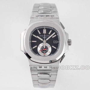 Patek Philippe 5a watch 3K factory Nautilus stainless steel black timepiece 5980/1A-014