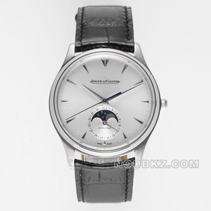 Jaeger-lecouller 1:1 Super Clone watch BF Factory Master Silver gray dial moon phase
