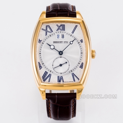 Breguet high quality watch HG factory HERITAGE gold silver white plate wine barrel type