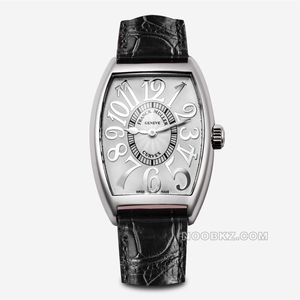 Franck Muller 1:1 Super Clone Watch TZ Factory LADIES'COLLECTION Silver dial black strap