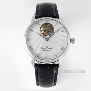 Blancpain 5a Watch JBF factory classic silver white watch disc tourbillon