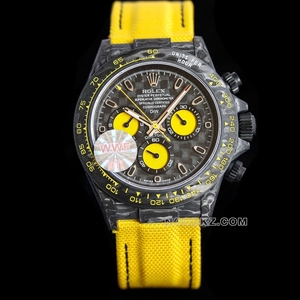 Rolex high quality watch Diw factory Ditona carbon fiber yellow