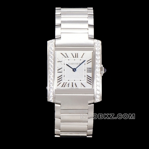 Cartier 1:1 Super Clone Watch 8848F factory Tank W4TA0020