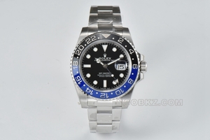 Rolex top replica watch C Factory GMT-Master II Inter circle three cell chain m126710blnr-0003