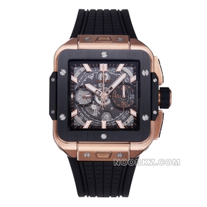 Hublot High quality watch SQUARE BANG UNICO 821.OM.0180.RX