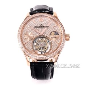 Jaeger-lecoultre 5a Watch Master tourbillon with rose gold and diamond