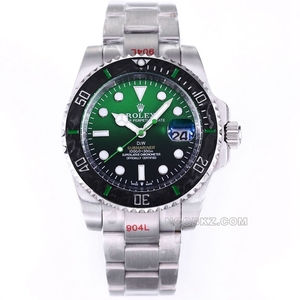 Rolex top replica watch Diw Factory Submariner type carbon fiber gradient green