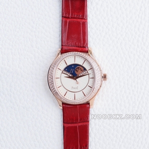 Piaget high quality Watch LIMELIGHT GALA White dial rose gold red strap