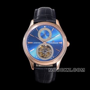 Jaeger-lecoultre 5a Watch Master Blue dial rose gold tourbillon enamel