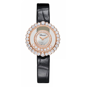 Chopard 24 diamond world luxury famous skin strap women's watch