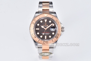 Rolex 1:1 Super Clone Watch C Factory Yacht Master Chocolate Rose gold m126621-0001