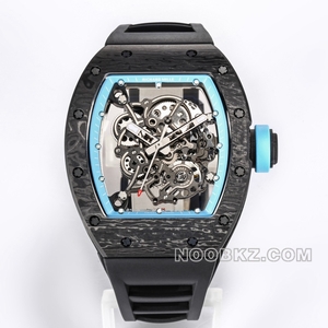 RICHARD MILLE top replica Watch BBR Factory Men's Black blue RM 055 NTPT