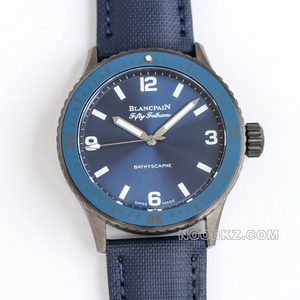 Blancpain 5a watch TW Factory Fifty Fathoms blue dial