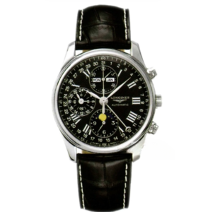 Longines famous craftsman Series Moon Phase chronograph watch