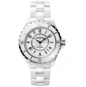 Chanel rubber belt watch