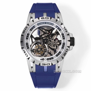 Roger Dubuis top replica watch YS factory EXCALIBUR RDDBEX0479 blue strap