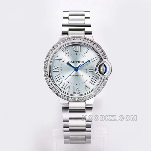 Cartier high quality watch A6 factory Blue balloon W4BB0028