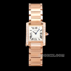 Cartier 5a watch 8848F factory tank WJTA0022
