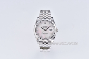 Rolex high quality watch C factory Log type 41 mm white pearl shell mother plate m126334-0020