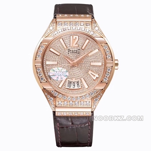 PIAGET 1:1 Super Clone watch MKS Factory PIAGET POLO full of Star rose gold