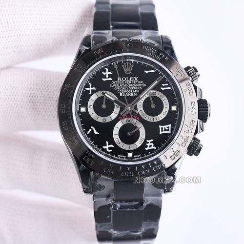 Rolex top replica watch Diw factory DItong take black dial black strap