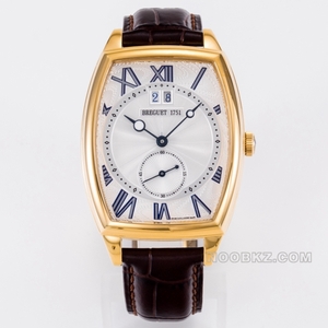 Breguet high quality watch HG factory HERITAGE gold silver white plate wine barrel type
