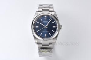 Rolex 1:1 Super Clone Watch C Factory Oyster Permanent Motion 36mm blue m126000-0003
