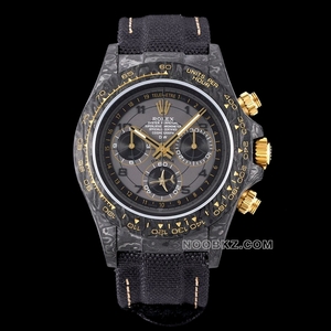 Rolex top replica watch Diw factory Ditona carbon fiber Avia Grey