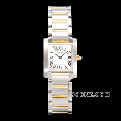 Cartier 5a watch 8848F factory tank W2TA0003