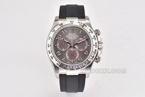 Rolex high quality watch C factory Ditona White Gold Gray Magic 116519-0104