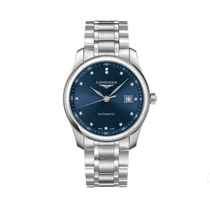 Longines watch MKS factory blue face master series single calendar automatic mechanical watch shipme