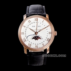 Blancpain top replica watch OM Factory classic black strap 6654-3642-55B