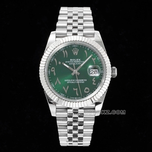 Rolex high quality Watch Diw Factory Log type 41 mm green dial Middle East digital scale