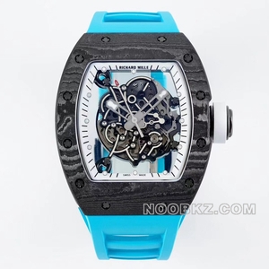 RICHARD MILLE 1:1 Super Clone Watch ZF Factory Men's blue RM 055 NTPT