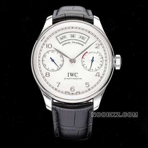 IWC high-quality watch AZ factory Portugal almanac silver IW503501