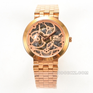 Piaget 5a Watch TW Factory ALTIPLANO rose gold hollow dial rose gold